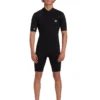 2Mm Foil Flatlock Back Zip Short Sleeve Springsuit