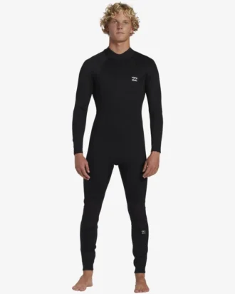3/2Mm Foil Flatlock Back Zip Wetsuit