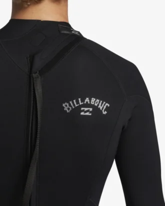 3/2Mm Foil Flatlock Back Zip Wetsuit