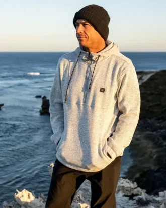 A/Div Boundary Hooded Half-Zip Pullover