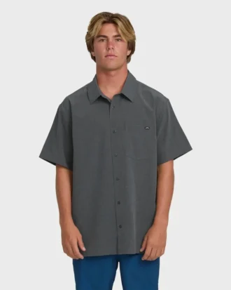 A/Div Surftrek Perforated Short Sleeve Woven Shirt