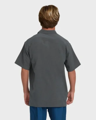 A/Div Surftrek Perforated Short Sleeve Woven Shirt