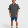 A/Div Surftrek Perforated Short Sleeve Woven Shirt