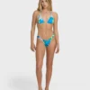 Agua Flores Multi Triangle Bikini Top