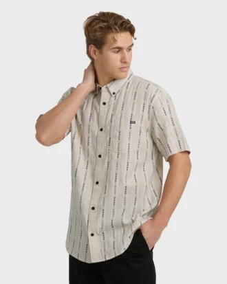 All Day Jacquard Short Sleeve Shirt