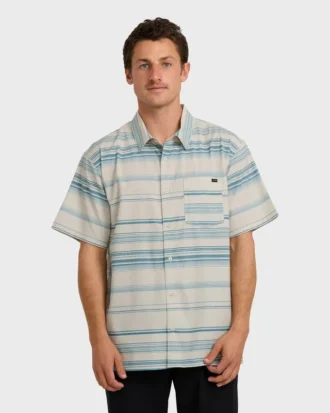 All Day Stripe Short Sleeve Shirt