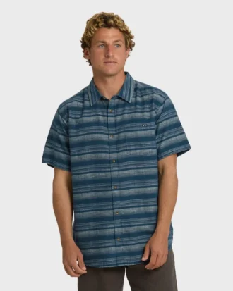 All Day Stripe Short Sleeve Shirt