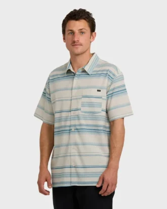 All Day Stripe Short Sleeve Shirt