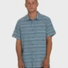 All Day Stripe Short Sleeve Woven Shirt