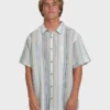 All Day Stripe Short Sleeve Woven Shirt