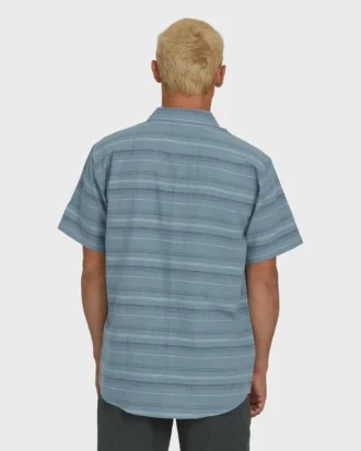 All Day Stripe Short Sleeve Woven Shirt