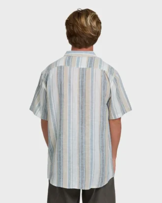 All Day Stripe Short Sleeve Woven Shirt