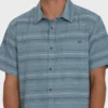 All Day Stripe Short Sleeve Woven Shirt