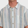 All Day Stripe Short Sleeve Woven Shirt