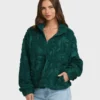 All the Time Sherpa Half Zip Sweatshirt