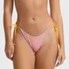 Babe Alert Dippi Reversible Tie-Side Bikini Bottoms