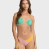 Babe Alert Reversible Drew Bandeau Bikini Top