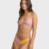 Babe Alert Reversible Drew Bandeau Bikini Top