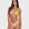 Babe Alert Reversible Mini Slide Triangle Bikini Top