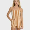 Beach Crush Yarn-Dyed Overalls