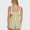 Beach Crush Yarn-Dyed Overalls