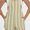 Beach Crush Yarn-Dyed Overalls