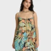 Beach Song Printed Mini Dress