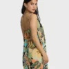 Beach Song Printed Mini Dress
