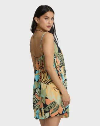 Beach Song Printed Mini Dress