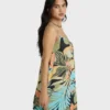 Beach Song Printed Mini Dress