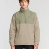 Boundary Blocked Mockneck Sweatshirt