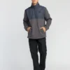 Boundary Blocked Mockneck Sweatshirt