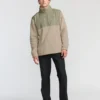 Boundary Blocked Mockneck Sweatshirt