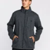 Boundary Mock Neck Zip Sweatshirt