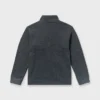 Boundary Mock Neck Zip Sweatshirt
