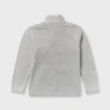 Boundary Mock Neck Zip Sweatshirt