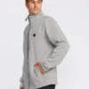 Boundary Mock Neck Zip Sweatshirt