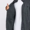 Boundary Mock Neck Zip Sweatshirt