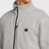 Boundary Mock Neck Zip Sweatshirt