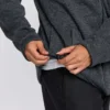 Boundary Mock Neck Zip Sweatshirt