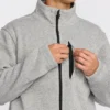 Boundary Mock Neck Zip Sweatshirt