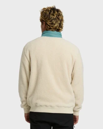 Boundary Peak Mock Neck Sherpa Fleece