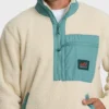 Boundary Peak Mock Neck Sherpa Fleece