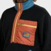 Boundary Peak Mock Neck Sweatshirt