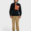 Boundary Peak Mock Neck Sweatshirt