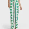 Coastal Crush Elastic Waist Pants