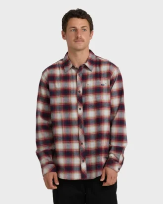 Coastline Long Sleeve Flannel Shirt
