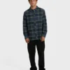 Coastline Long Sleeve Flannel Shirt