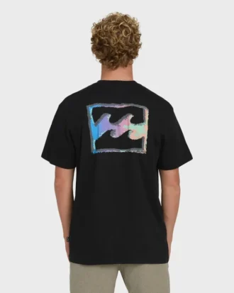 Crayon Wave Premium Short Sleeve Knit T-Shirt