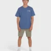 Crayon Wave Premium Short Sleeve Knit T-Shirt